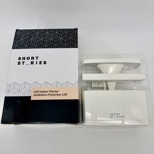 SHORT STORIES LED Indoor Planter Grow Light‎ with Power Supply White Modern